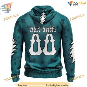 Custom NHL San Jose Sharks Hoodie 3D Grateful Dead Design Shirt 2