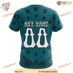 Custom NHL San Jose Sharks Hoodie 3D Grateful Dead Design Shirt 4
