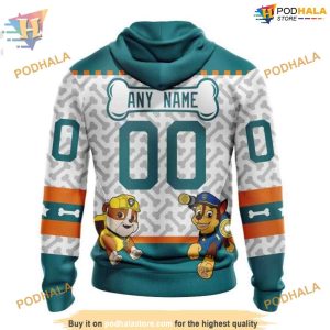 Custom NHL San Jose Sharks Hoodie 3D PawPatrol Design Shirt 2