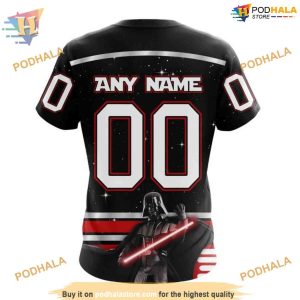 Custom NHL San Jose Sharks Hoodie 3D Star Wars Design May The 4th Be With You Shirt 4