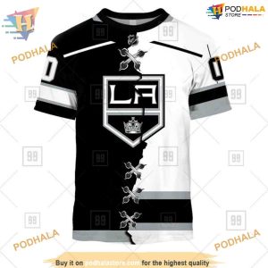Custom Name And Number Mix Jersey 2023 NHL Los Angeles Kings Hoodie 3D 2