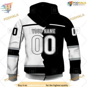 Custom Name And Number Mix Jersey 2023 NHL Los Angeles Kings Hoodie 3D 3