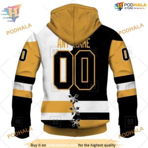 Custom Name And Number Mix Jersey 2023 NHL Pittsburgh Penguins Hoodie 3D 3