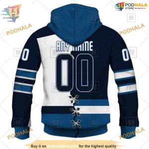 Custom Name And Number Mix Jersey 2023 NHL Winnipeg Jets Hoodie 3D 3