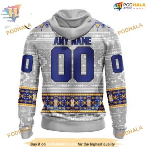 Custom Native Design NHL St Louis Blues Hoodie 3D Sweatshirt 2