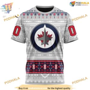 Custom Native Design NHL Winnipeg Jets Hoodie 3D Shirt 3