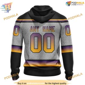 Custom New Gradient Series Concept NHL Los Angeles Kings Hoodie 3D 2
