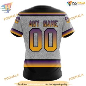 Custom New Gradient Series Concept NHL Los Angeles Kings Hoodie 3D 4