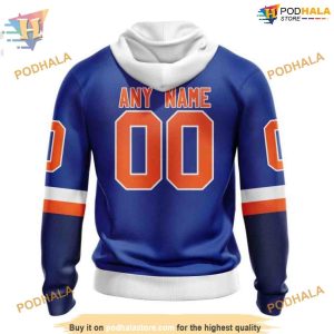 Custom New Gradient Series Concept NHL New York Islanders Hoodie 3D 2