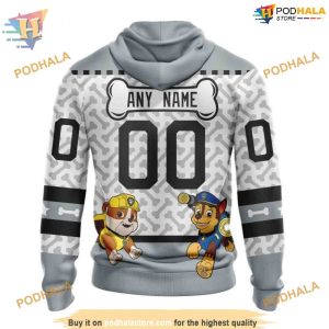 Custom PawPatrol Design NHL Los Angeles Kings Hoodie 3D 2