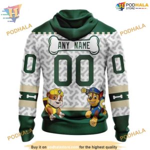 Custom PawPatrol Design NHL Minnesota Wild Hoodie 3D 2