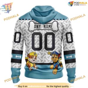 Custom PawPatrol Design NHL Seattle Kraken Hoodie 3D 2