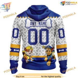 Custom PawPatrol Design NHL St Louis Blues Hoodie 3D Sweatshirt 2