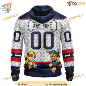 Custom PawPatrol Design NHL Winnipeg Jets Hoodie 3D Shirt 2