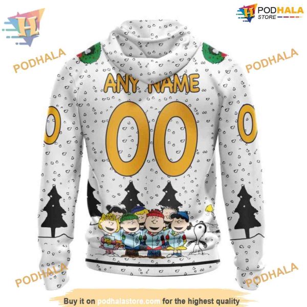 Custom Peanuts Design NHL Nashville Predators Hoodie 3D