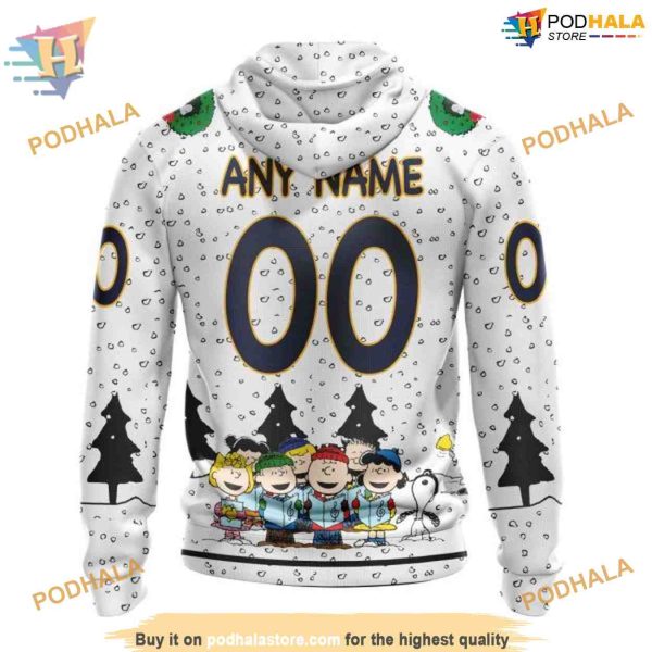 Custom Peanuts Design NHL St. Louis Blues Hoodie 3D Sweatshirt