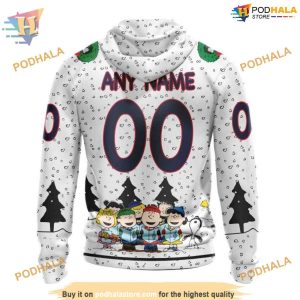 Custom Peanuts Design NHL Washington Capitals Hoodie 3D 2