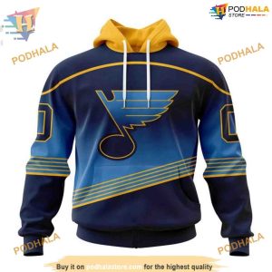 Custom Personalize New Gradient Series Concept NHL St Louis Blues Hoodie 3D 1