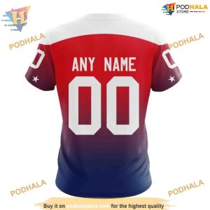 Custom Personalize New Gradient Series Concept NHL Washington Capitals Hoodie 3D 4