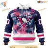 Custom Pink October Fight Breast Cancer NHL Pittsburgh Penguins Hoodie 3D