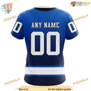 Custom Retro Gradient Design NHL Winnipeg Jets Hoodie 3D Shirt 4