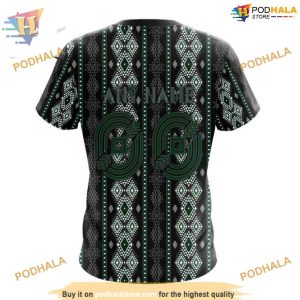 Custom Skull Native Design NHL Minnesota Wild Hoodie 3D 4