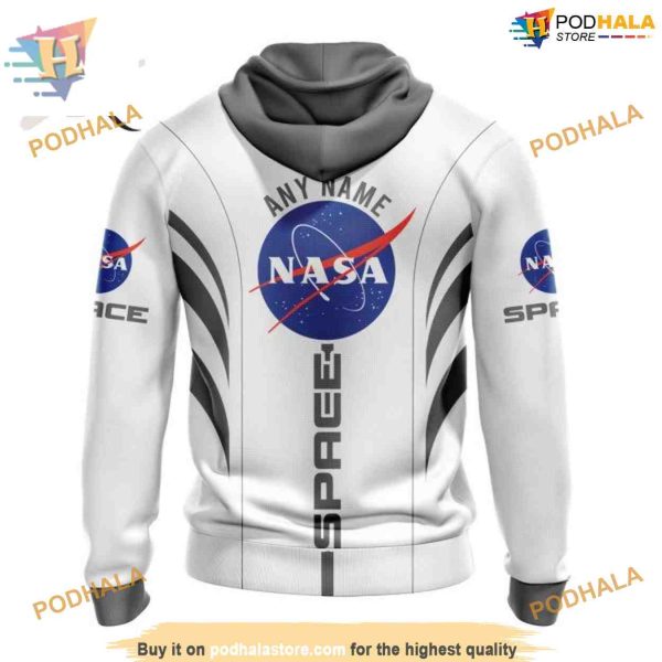 Custom Space Force NASA Astronaut Design NHL Montreal Canadiens Hoodie 3D