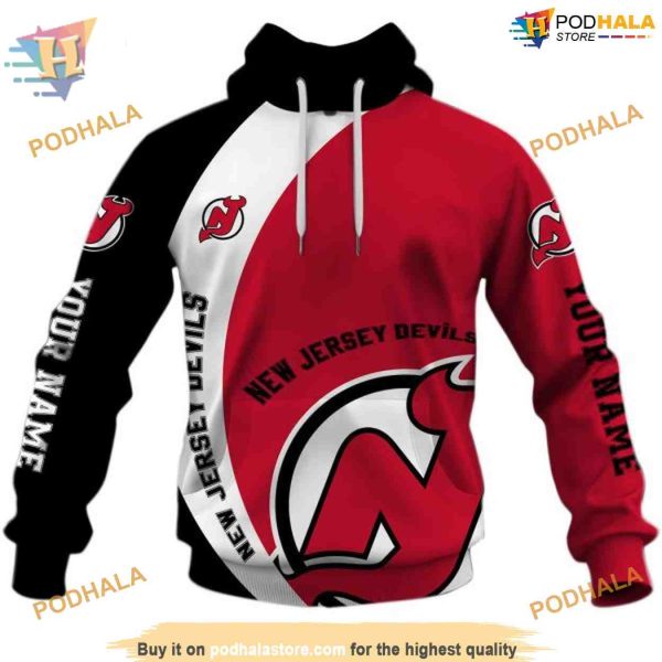 Custom You Laugh I Laugh You Cry I Cry NHL New Jersey Devils Hoodie 3D