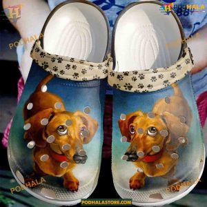 Cute Dachshund Crocs, Perfect Presents for Sausage Dog Admirers
