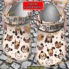 Cute Dog Breeds Crocs Unique Animal Print Clog Shoes