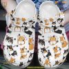 Cute Gift for Corgi Lovers, Comfortable Rubber Corgi Dog Crocs Clogs
