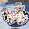 Dachshund Floral Art Crocs, Presents for Dachshund Enthusiasts