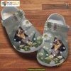 Daisy Dachshund Dog Band Crocs, Ideal Friend Gift, Dog Lover Footwear