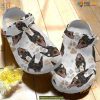 Doberman Classic Dog Crocs, Elegant Footwear for Doberman Fans