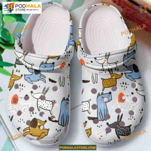 Dog Band Themed Crocs Clog Shoes, Perfect for Dog Enthusiasts