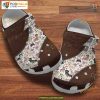 Floral Dachshund Crocs, Perfect Gift for Him, Dog Lover Footwear