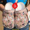 Floral Pitbulls Custom Clog, Unique Dog Lover Crocs Shoes