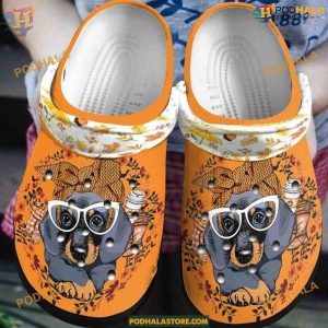 Flower Love Coffee Dachshund Crocs, Unique Presents for Dog Enthusiasts