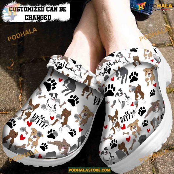 France Bull Dog Crocs Clogs, Girl Women’s Gift, Mother’s Day Dog Mom Shoes