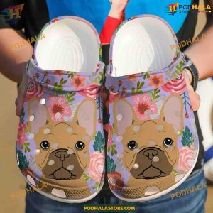 French Bulldog Cute Classic Crocs Clogs, French Bulldog Merchandise Shoes