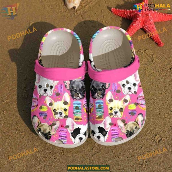 French Bulldog Cutie Bulldogs Classic Crocs Clogs, French Bulldog Shoes