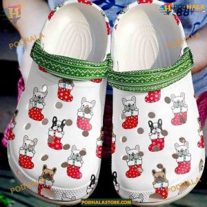 French Bulldog Frenchies In Socks Classic Crocs Clogs, Dog Crocs Shoes