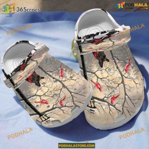 French Bulldog Hello Winter Unique Crocs Clog Shoes, French Bulldog Gifts