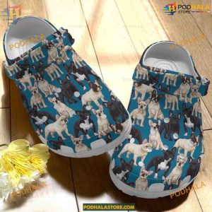French Bulldog Lovers Rubber Clog Crocs, Unique French Bulldog Gifts