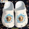 Golden Retriever Dog Cute Crocs, Birthday Gift for Daughter, Dog Lover
