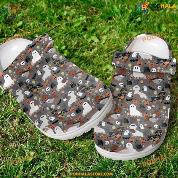 Halloween Dachshund Crocs, Spooky Gifts for Weiner Dog Fans