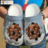 Hello Dachshund Christmas Crocs, Torn Design for Dachshund Fans