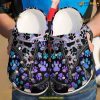 Holo Paw Print Dog Crocs, Fun and Quirky Gift for Dog Lovers