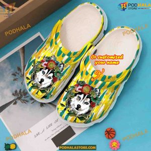 Husky Mom Dog Clog, Ideal Crocs Shoes for Dog Enthusiasts