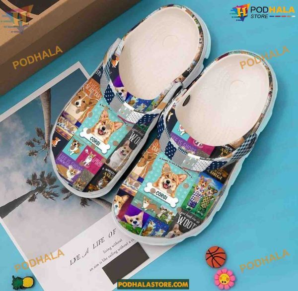 Ideal for Corgi Lovers, Classic, Comfortable Crocs Clogs
